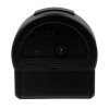 Seiko 4 inch Marui Beep Alarm Metallic Black Traditional Analog Quartz Tabletop Clock QHE198KLH