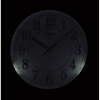 Seiko 13 inch Luminous Round Wall Clock, Brown & White, QXA788BLH, Quartz Analog